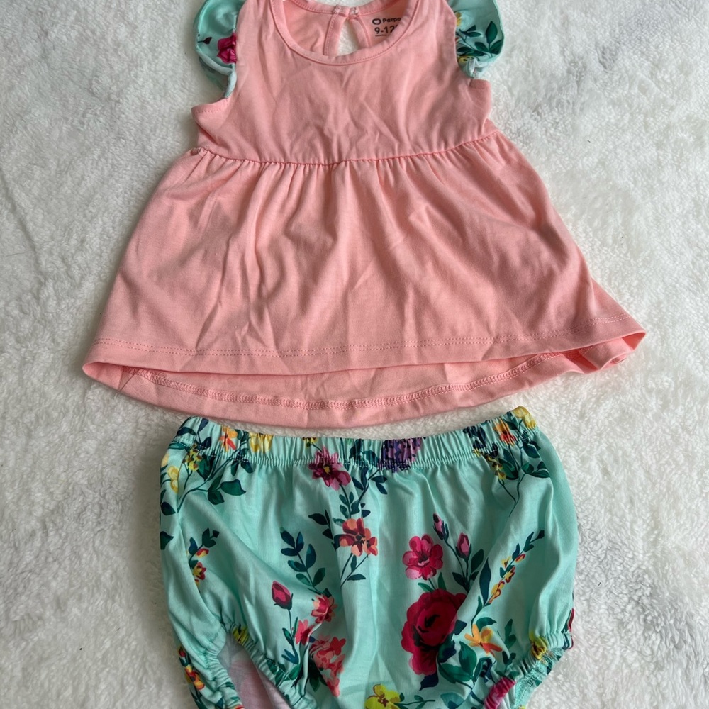 Baby girl matching set